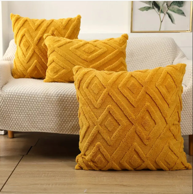 Decorative throw Pillow Covers for Couch, Sofa, and Bed - Trendy Pillow Cover